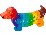 1 - 10 Dog Jigsaw