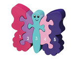 1- 5 Butterfly puzzle