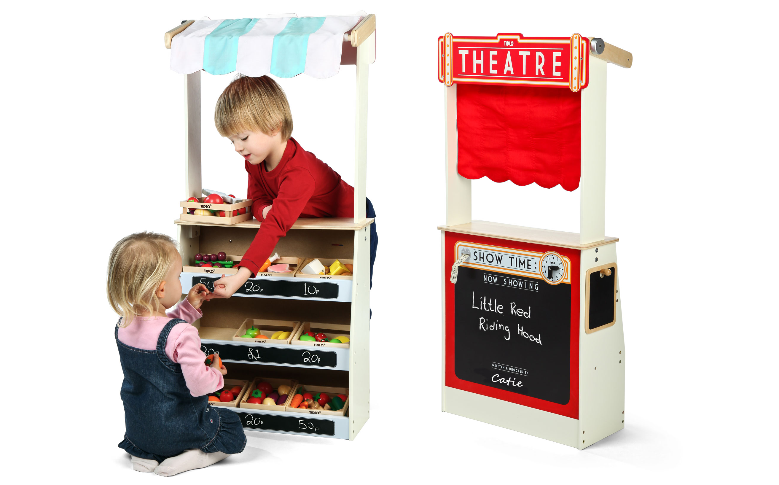 Personalised 2 in 1 Theatre and Shop